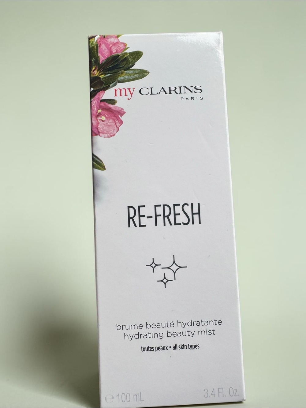Clarins Re-Fresh Hydrating Beauty Mist — NIB